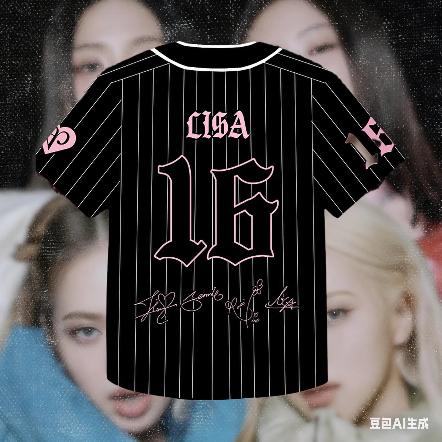 Y2K New Korean Girl Group Letter Printed Fan T-Shirt Concert Shirt Ins Fashion Trend Oversized Women's Casual Comfortable Top