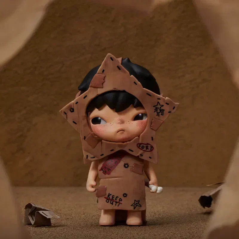 POP MART Hirono Shelter Series Blind Box Toys Kawaii Anime Action Figure Cartoon Model Surprise Box Mystery Box Home Decor