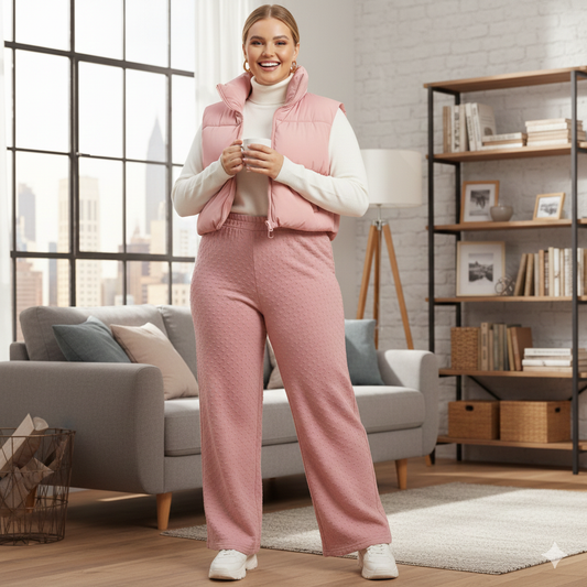 Women’s Winter Short Puffer Vest – Warm Sleeveless Stand Collar Quilted Jacket by Novaleco