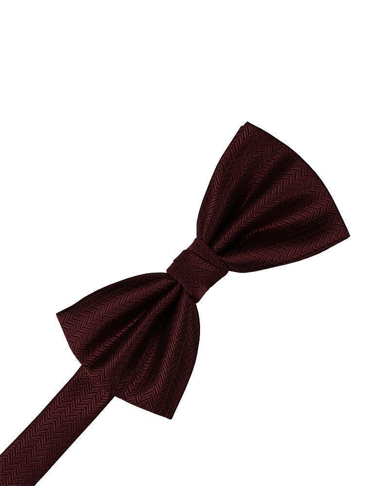 Herringbone Kids Bow Tie