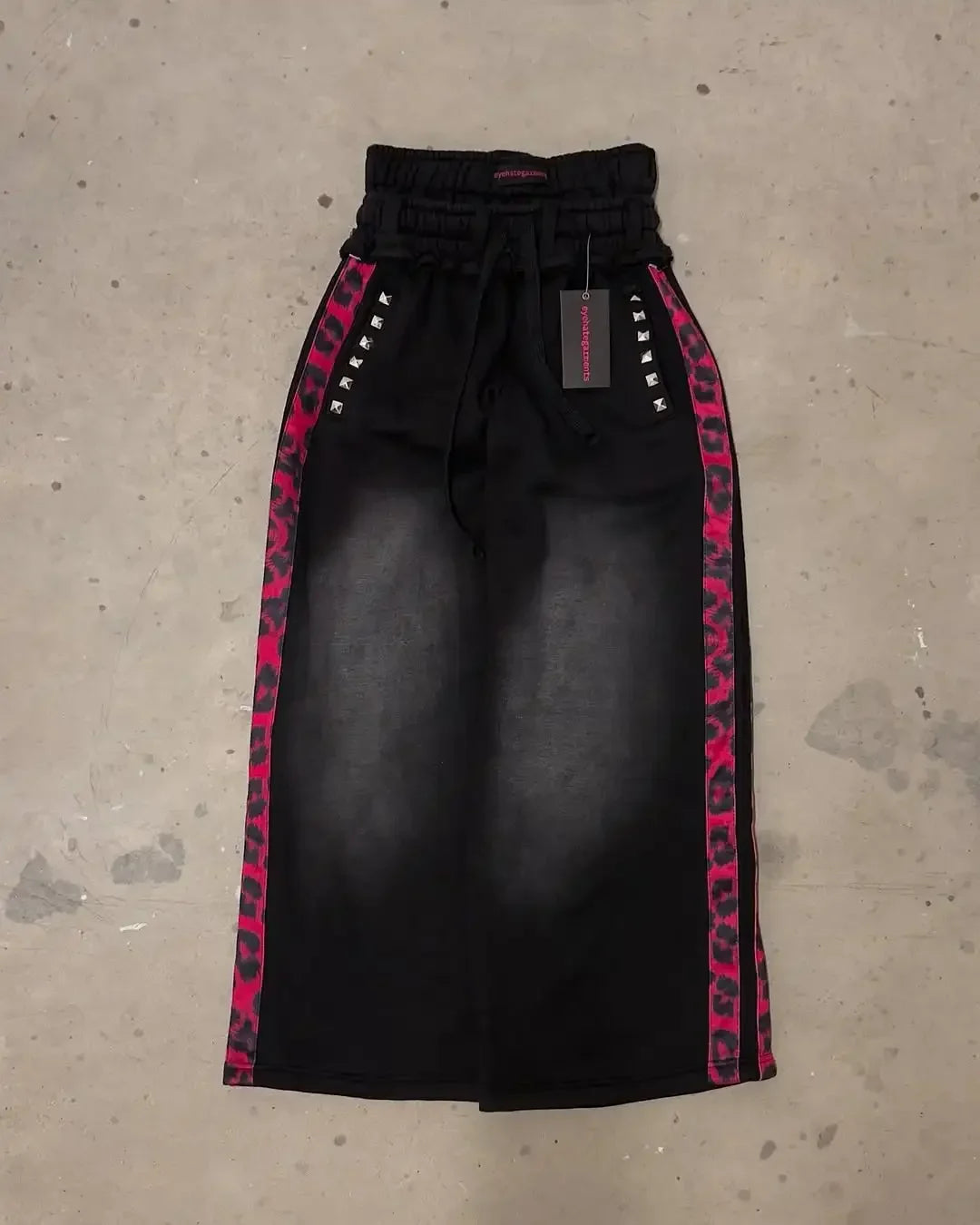 2025 vintage printing baggy jeans y2K harajuku trend men and women hip hop fashion casual Joker couple Wide-leg pants streetwear