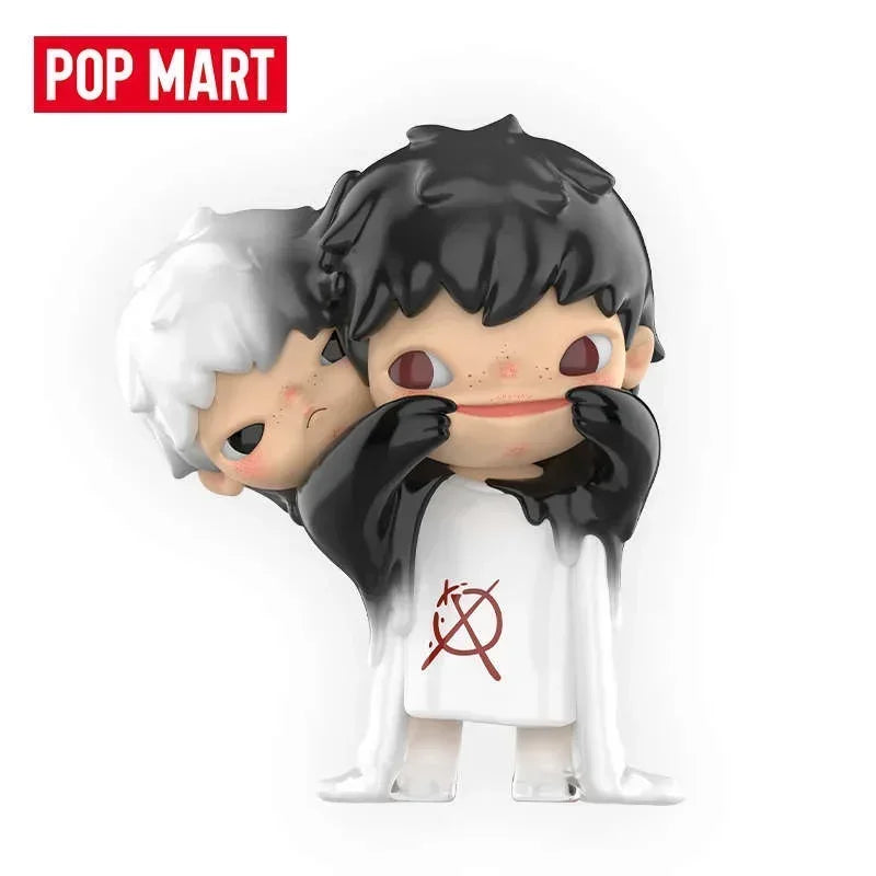 Genuine POPMART Hirono Exclusive Symbiosis Co  existence and King themed Limited