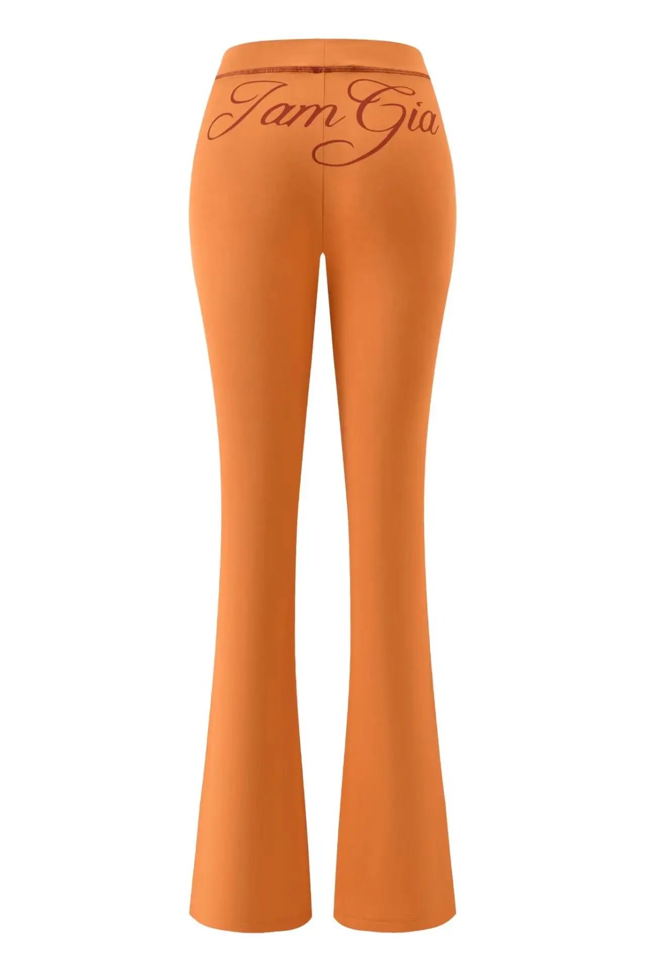 Gia 2025 Shoulder Slimming Letter Printed Bright Thread Design Slimming Hooded Zipper Short Coat Pants Set for Women