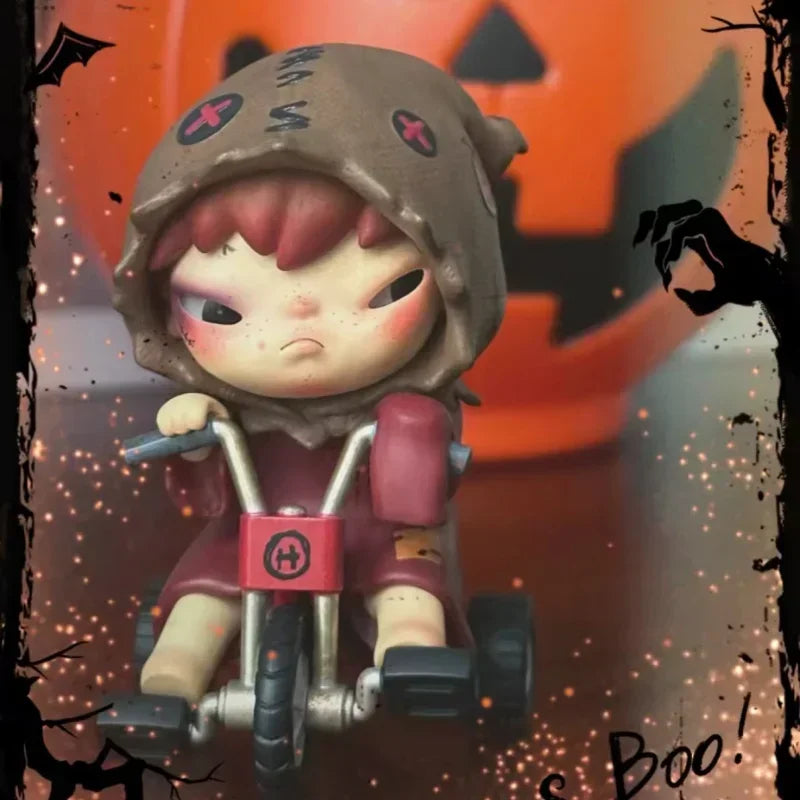 Genuine POPMART Hirono Exclusive Symbiosis Co  existence and King themed Limited