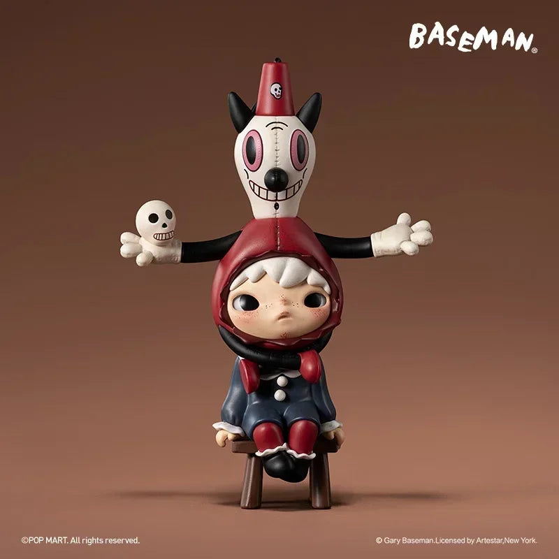 Genuine POPMART Hirono Exclusive Symbiosis Co  existence and King themed Limited