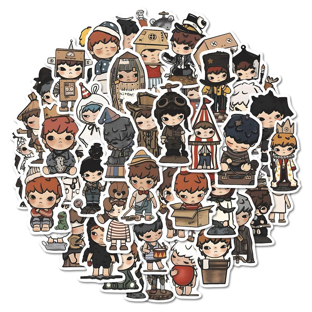 83 Celestial Theme Stickers - Hand-Drawn Decals for Journals, Electronics & Home Decor ( Anime Worlds Store)