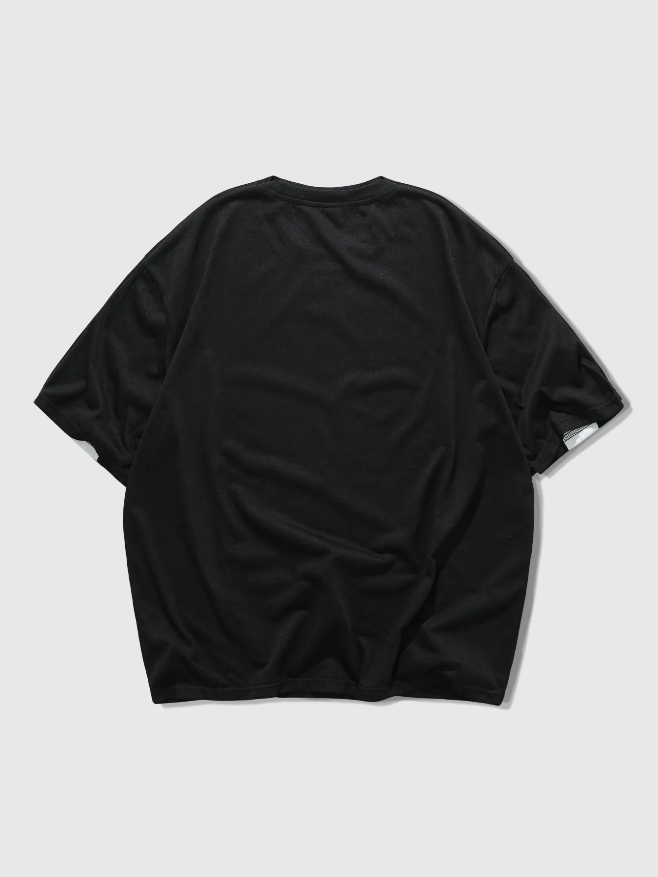 Breathable Summer Fabric, Regular Fit Round Neck Tee for Casual Attire, Comfortable Clothing | Modern Casualwear