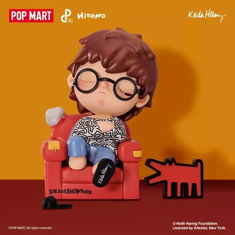 Genuine POPMART Hirono Exclusive Symbiosis Co  existence and King themed Limited