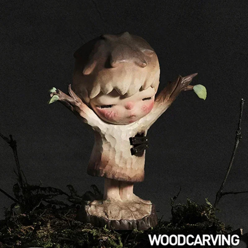 Genuine POPMART HIRONO Reshape Series Puppet Figurine  Blind Box Collectible