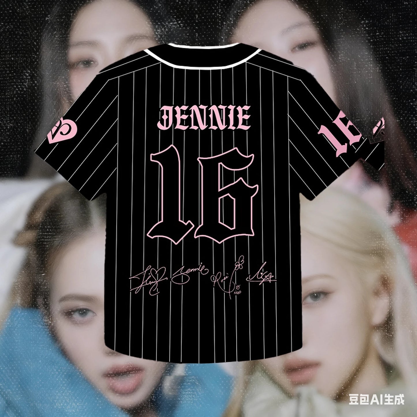 Y2K New Korean Girl Group Letter Printed Fan T-Shirt Concert Shirt Ins Fashion Trend Oversized Women's Casual Comfortable Top