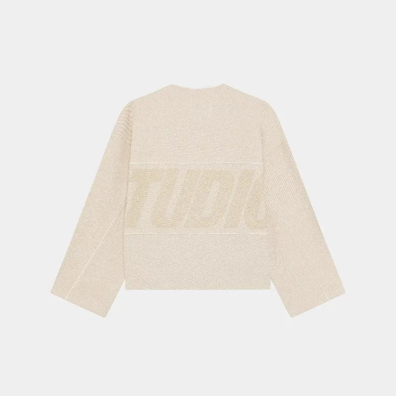 Harajuku Hip-hop Trendy Brand Oversized Cotton Round Neck T-shirt Men Casual Y2K High Street Letter Loose Long-sleeved Top Women