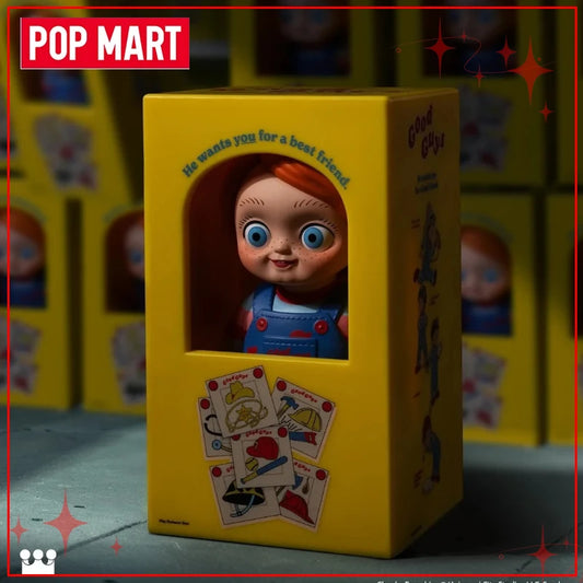 POPMART Chucky Ghost Return Series Blind Box Handheld  Anime Figure Collections Ornament Halloween Gifts