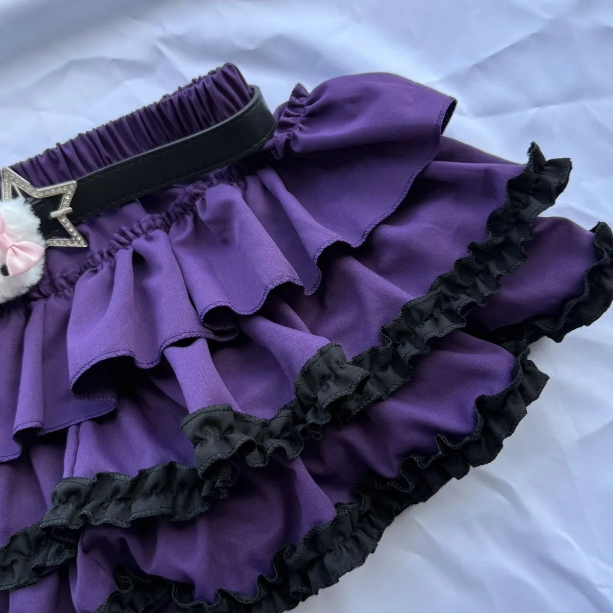 Y2K Spicy Girl Subculture Punk Girl Anti exposure Half length Skirt Harajuku Style Trend Pumpkin Short Skirt Cake Puff Skirt