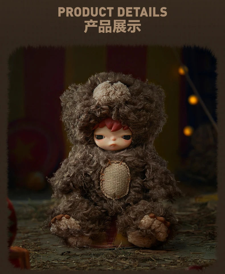 Genuine POPMART Hirono Exclusive Symbiosis Co  existence and King themed Limited