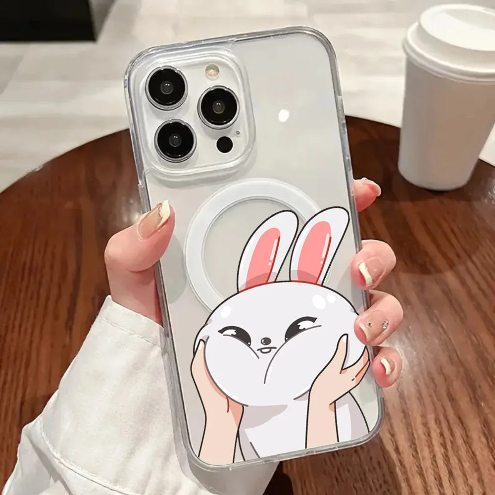 Kpop Stray--kids S-skzoo Phone Case Magnetic For IPhone 16 14 13 11 12 15 Pro Max X XR XS Plus SE Soft Clear Tpu Cover