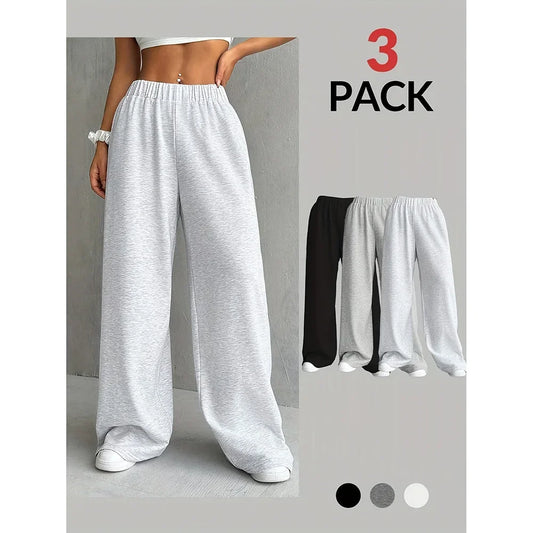 American Style Casual Pants Women Summer New Loose Retro Design Straight Tube Versatile Long Trousers Fashion Trend