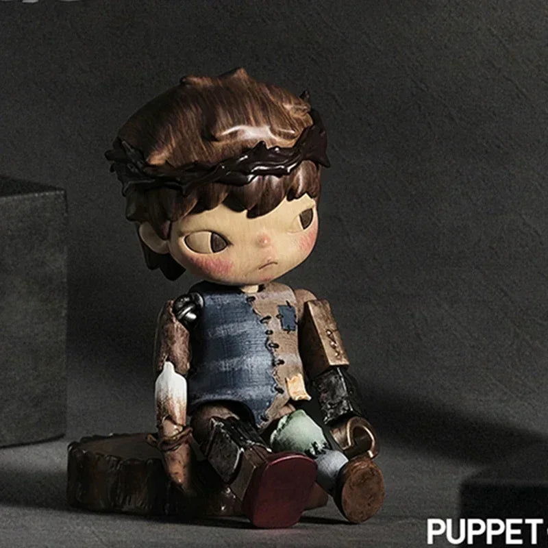 Genuine POPMART HIRONO Reshape Series Puppet Figurine  Blind Box Collectible