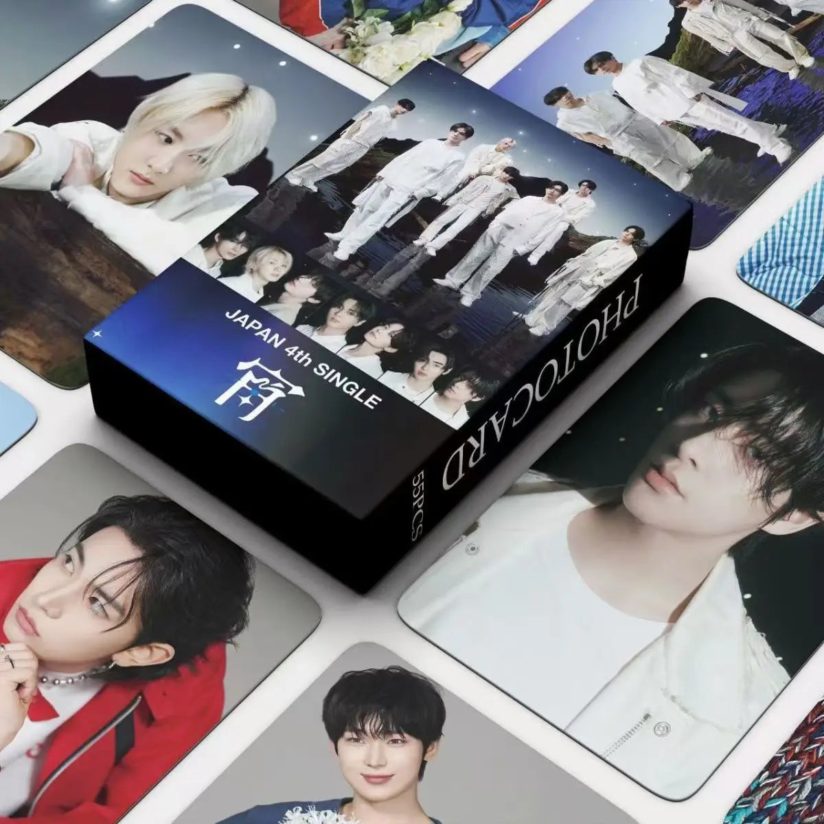 55Pcs Kpop Boy Group New Album ROMANCE:UNTOLD Lomo Cards JUNGWON HEESEUNG JAY SUNOO SUNGHOON NI-KI Photocards Fans Gift