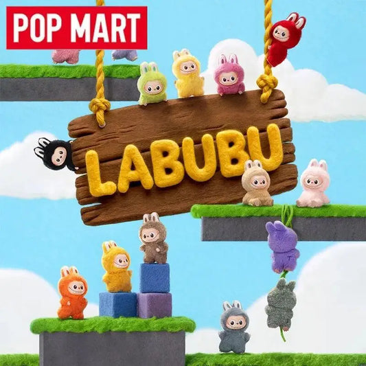 POP MART Labubu The Monster Pin for Love Series Blind Box Vinyl Face Plush Doll Pendant  Action Figure Collection Christmas Gift