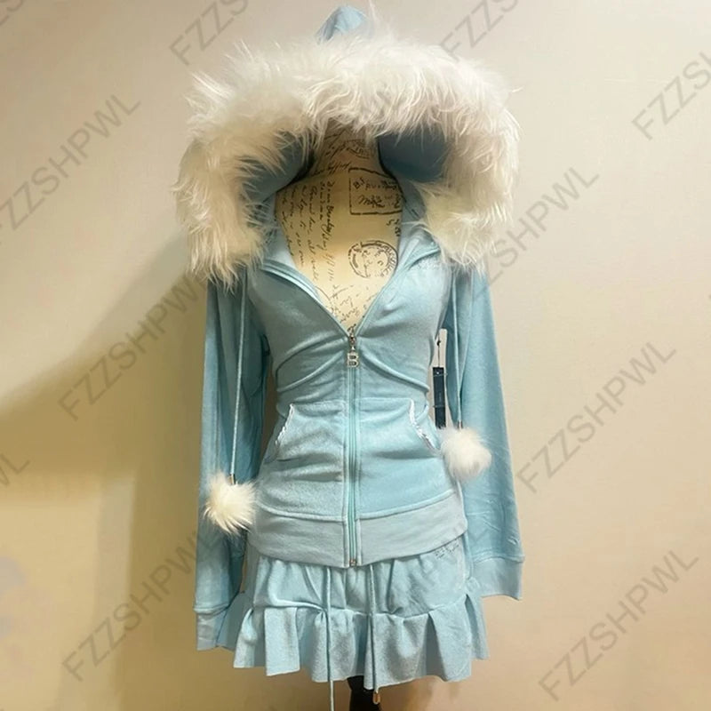 Gothic Punk Grunge Y2K Unisex Hoodie Loose Chic Casual Cross Print Cardigan Sweatshirt Harajuku Vintage Autumn Winter Streetwear