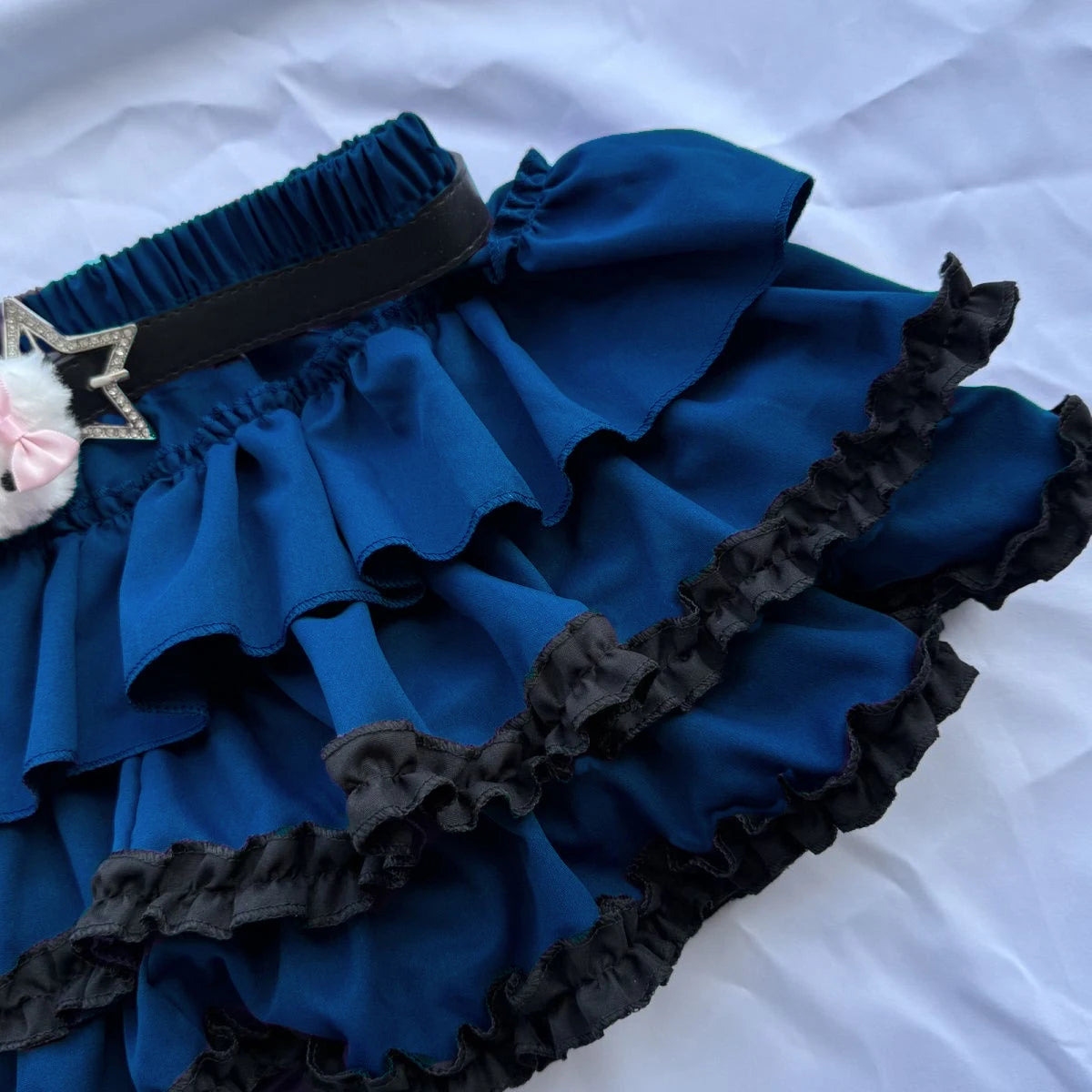 Y2K Spicy Girl Subculture Punk Girl Anti exposure Half length Skirt Harajuku Style Trend Pumpkin Short Skirt Cake Puff Skirt