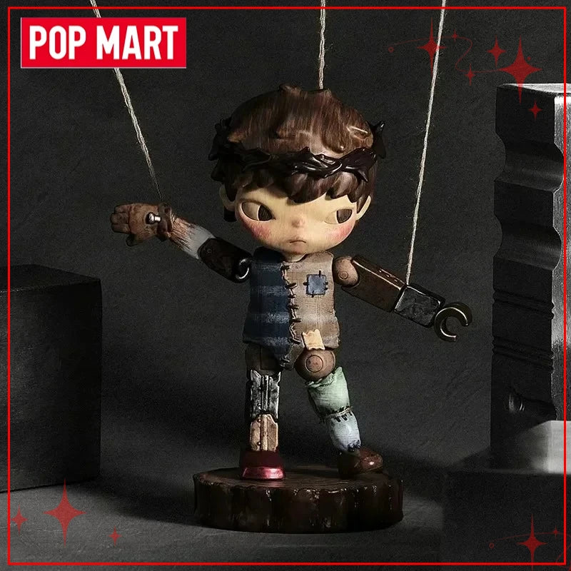 Genuine POPMART HIRONO Reshape Series Puppet Figurine  Blind Box Collectible