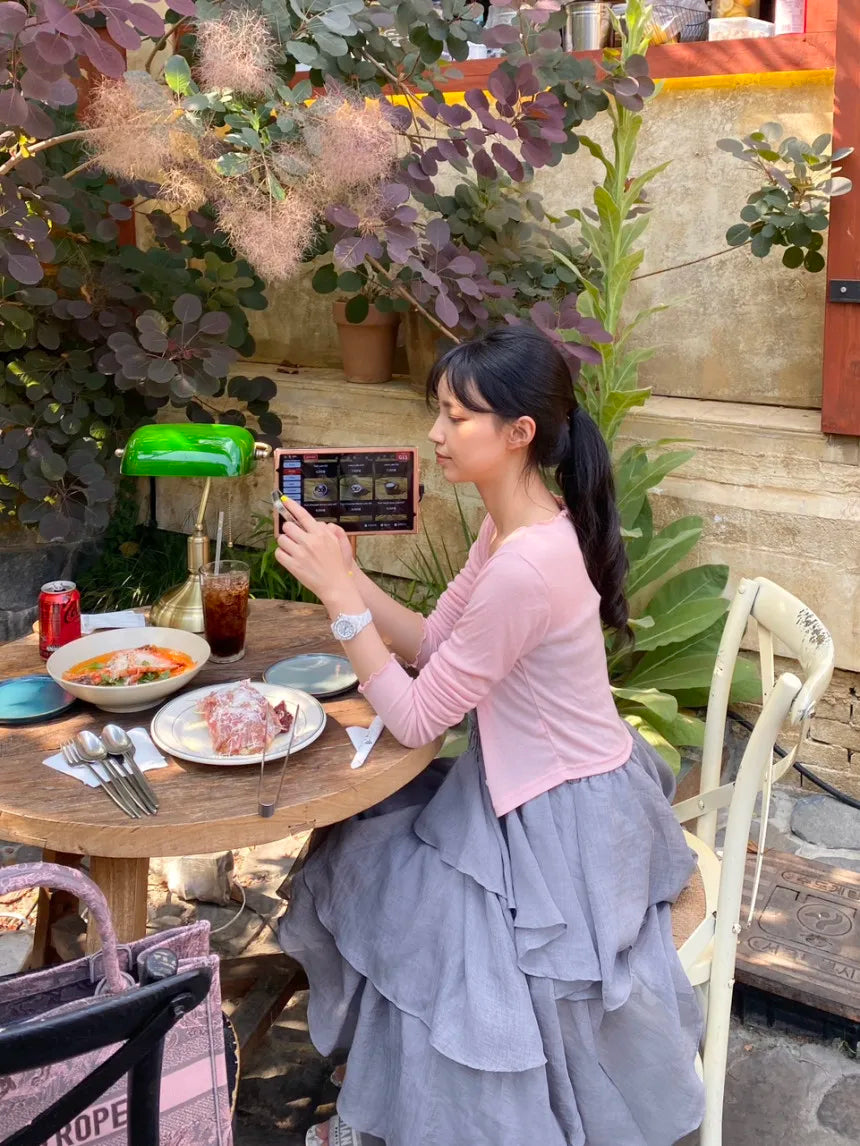 French Style Female Luxurious Strapless Cake Dress Summer Strapless Women Party Dresses Vintage Tiered Wedding Guest Dress 2025