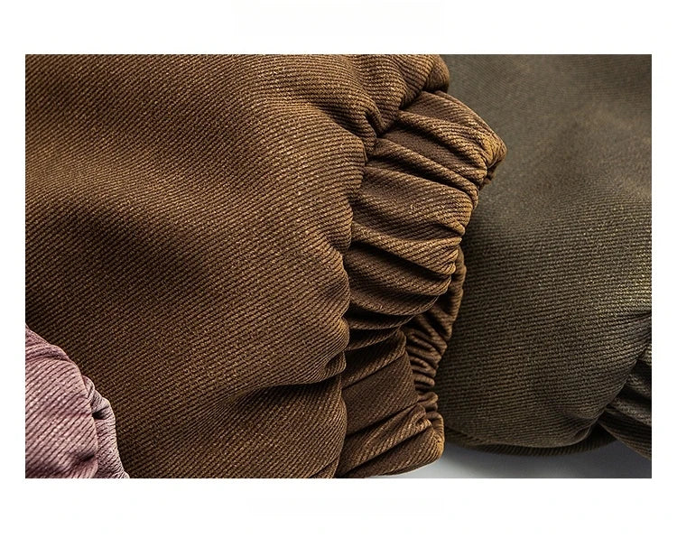 Winter Heavyweight Mens Jacket Japanese Vintage PU Coated Windproof Thick Fleece Lined Warm Distressed Streetwear Long Coat Male