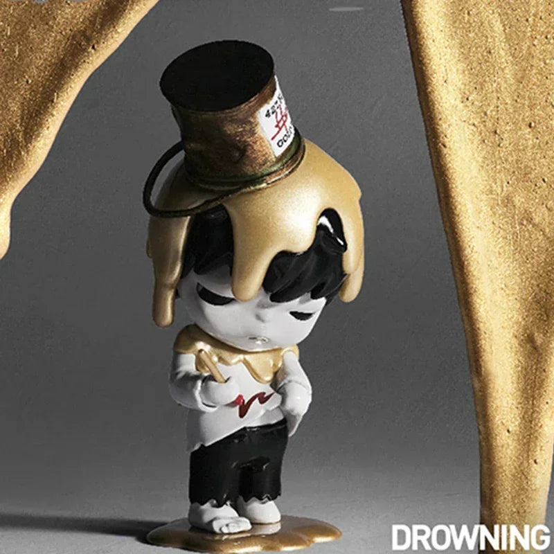 Genuine POPMART HIRONO Reshape Series Puppet Figurine  Blind Box Collectible