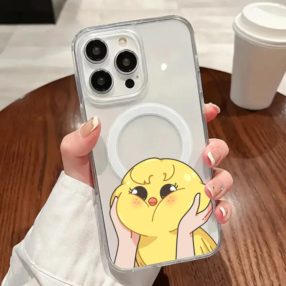 Kpop Stray--kids S-skzoo Phone Case Magnetic For IPhone 16 14 13 11 12 15 Pro Max X XR XS Plus SE Soft Clear Tpu Cover