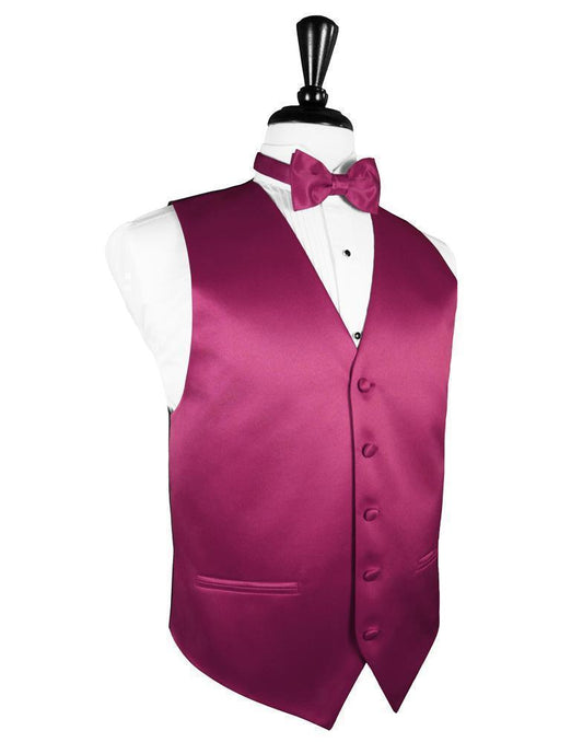 Luxury Satin Tuxedo Vest 12